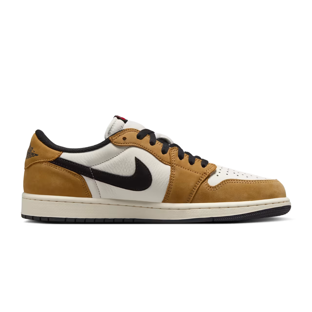 Nike Air Jordan 1 Low Sail and Golden Harvest