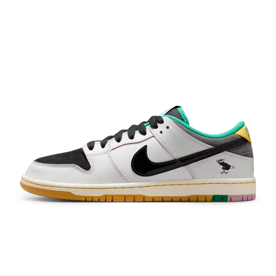 Nike SB Dunk Low Pro x CSEF White and Black