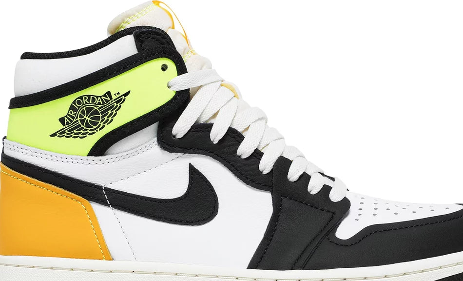 Nike 1 Retro High White Black Volt University Gold