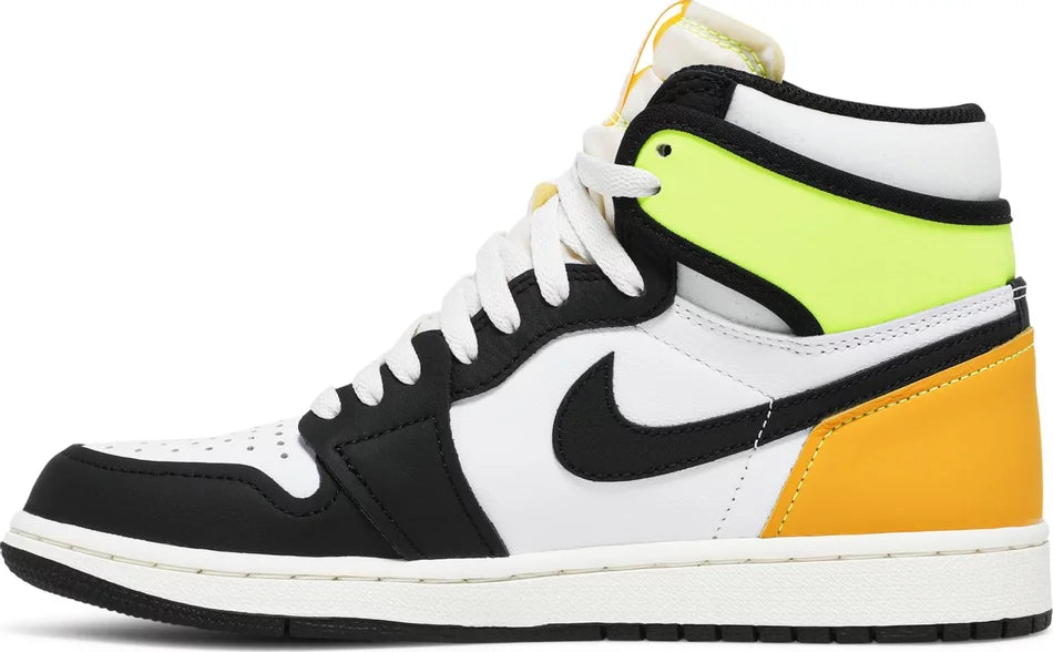 Nike 1 Retro High White Black Volt University Gold