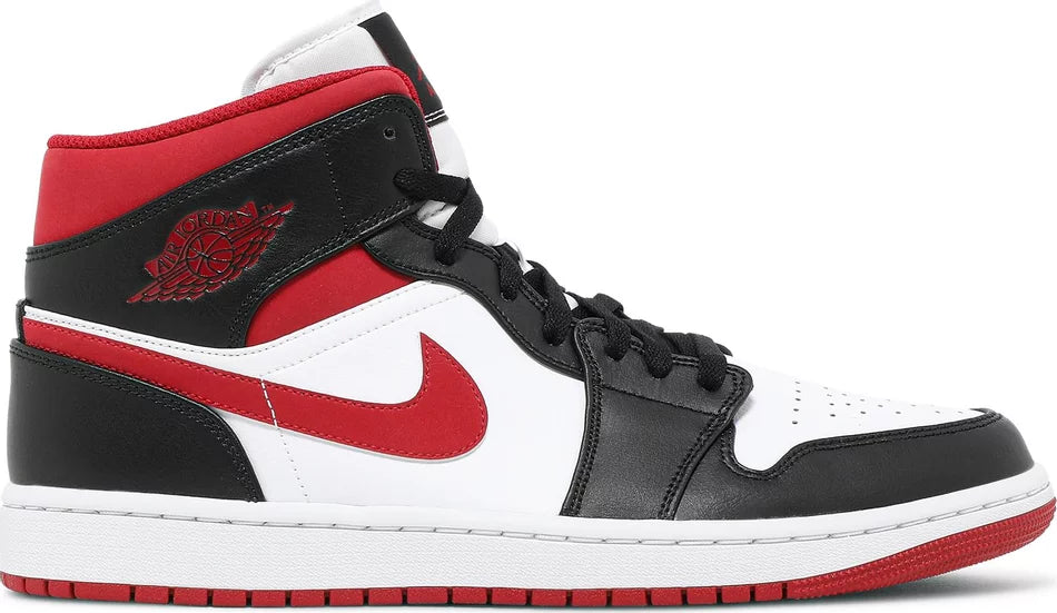 Air Jordan 1 Mid Gym Red Black White