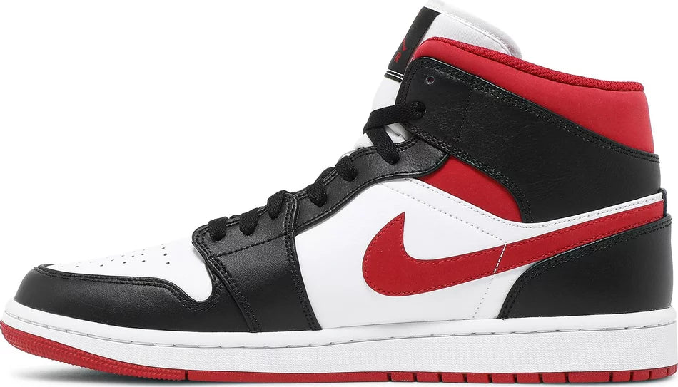 Air Jordan 1 Mid Gym Red Black White