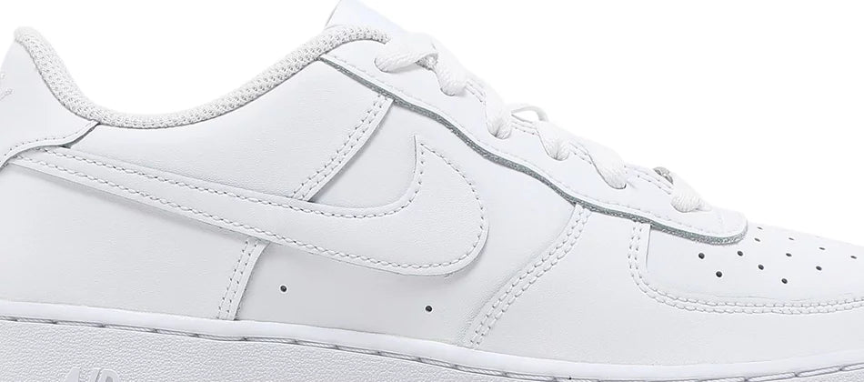 Nike Air Force 1 Low LE Triple White (GS)