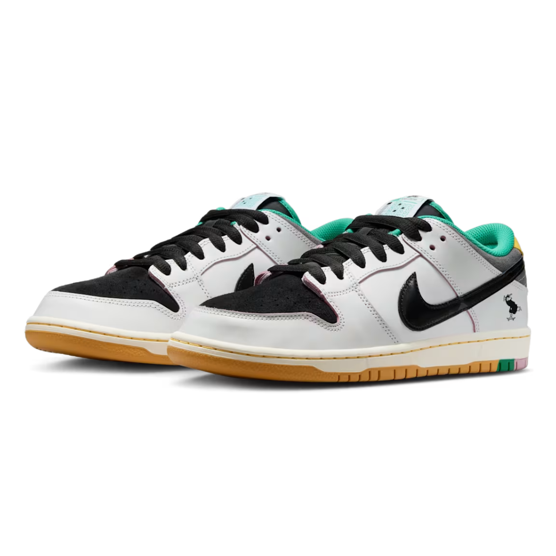Nike SB Dunk Low Pro x CSEF White and Black