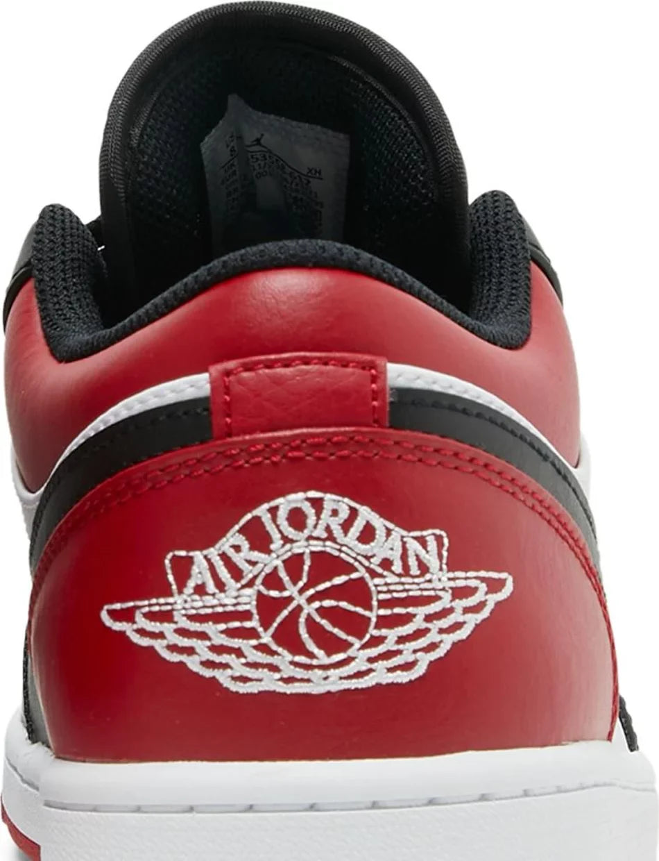 Jordan 1 Low Bred Toe