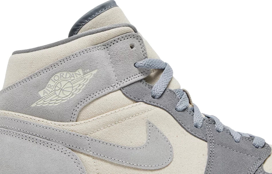 Nike Jordan 1 Mid SE Coconut Milk Particle Grey