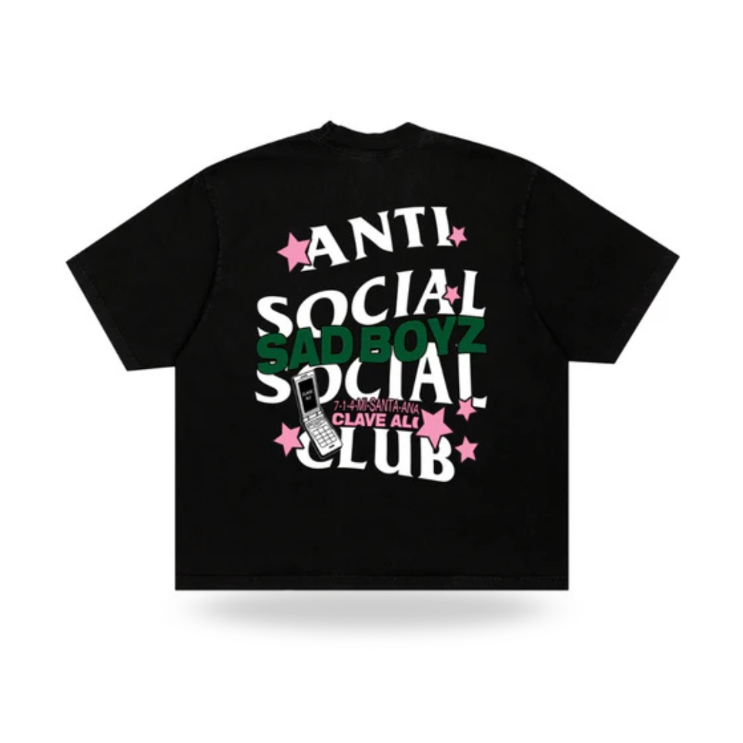 Anti Social Social Club Junior H Sad Boyz Clave Ali Black