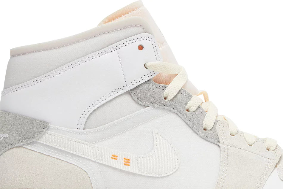 Jordan 1 Mid SE Craft Inside Out White Grey