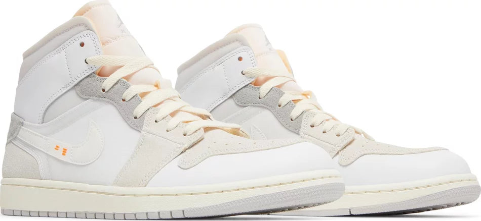 Jordan 1 Mid SE Craft Inside Out White Grey