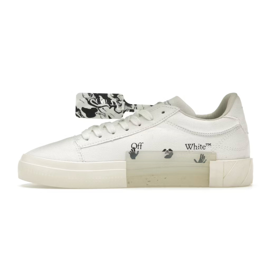 Off-White OFF-WHITE Vulc Eco Canvas LowWhite Black (Women's) White/Black