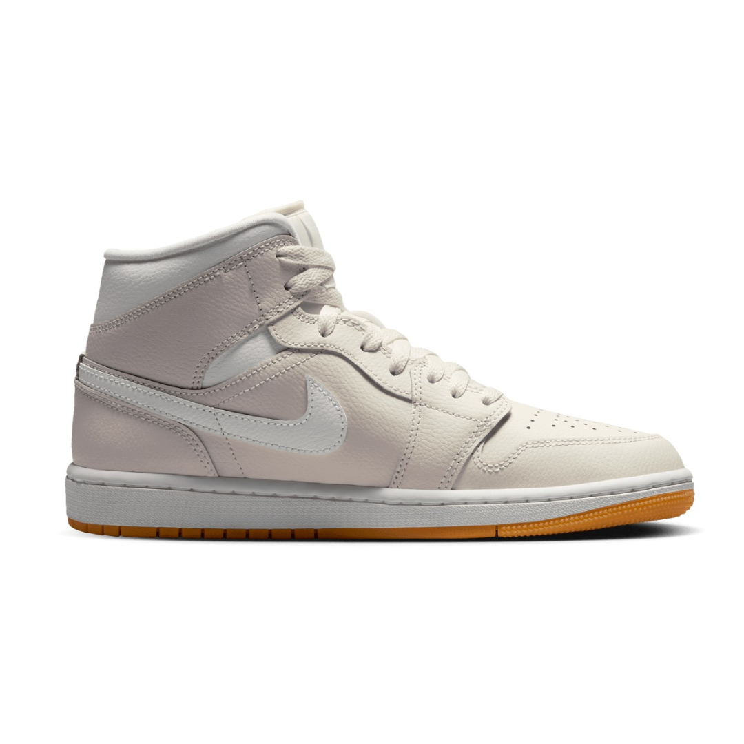 Jordan 1 Mid Beige/Blanco