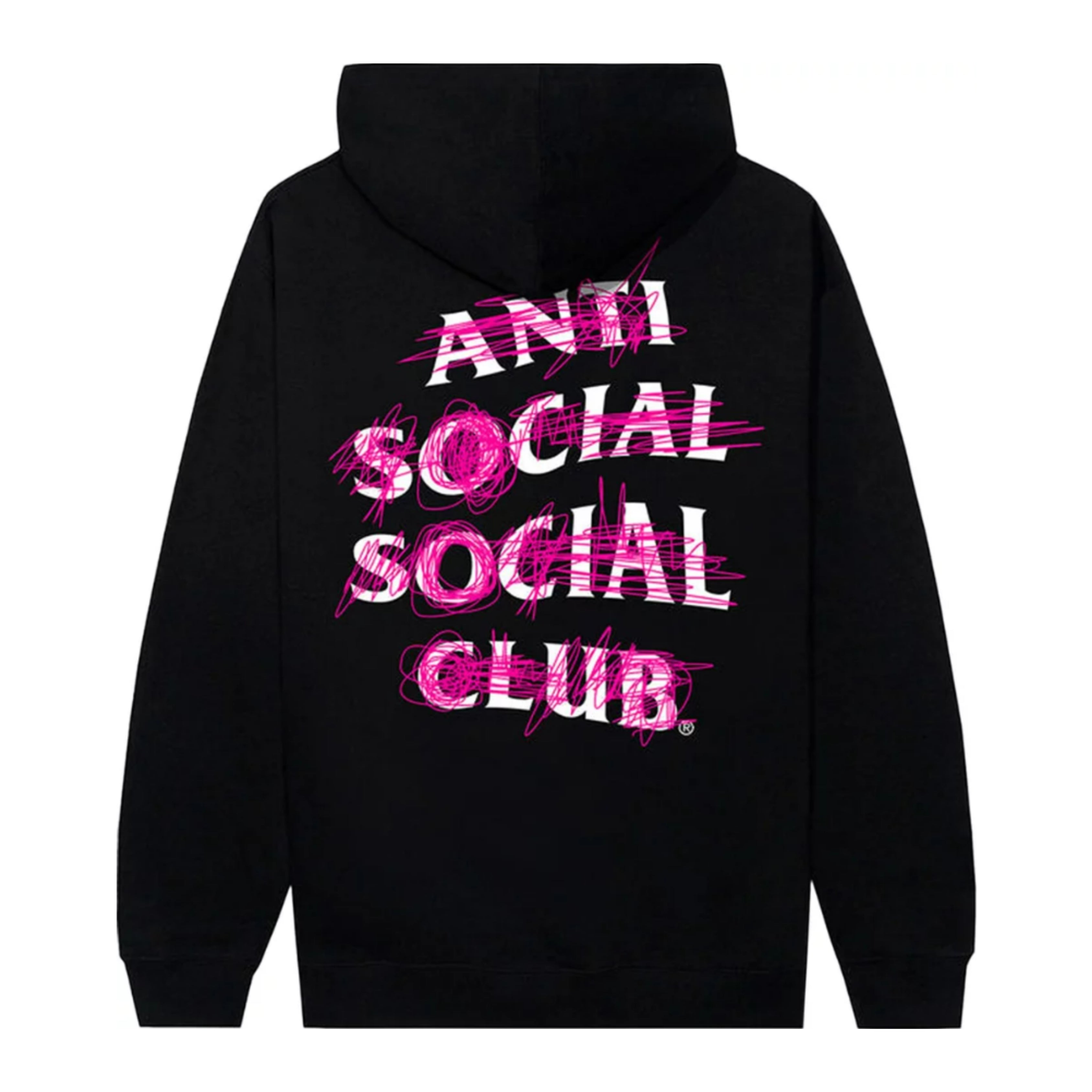 Anti Social Social Club Nevermind Hoodie Black