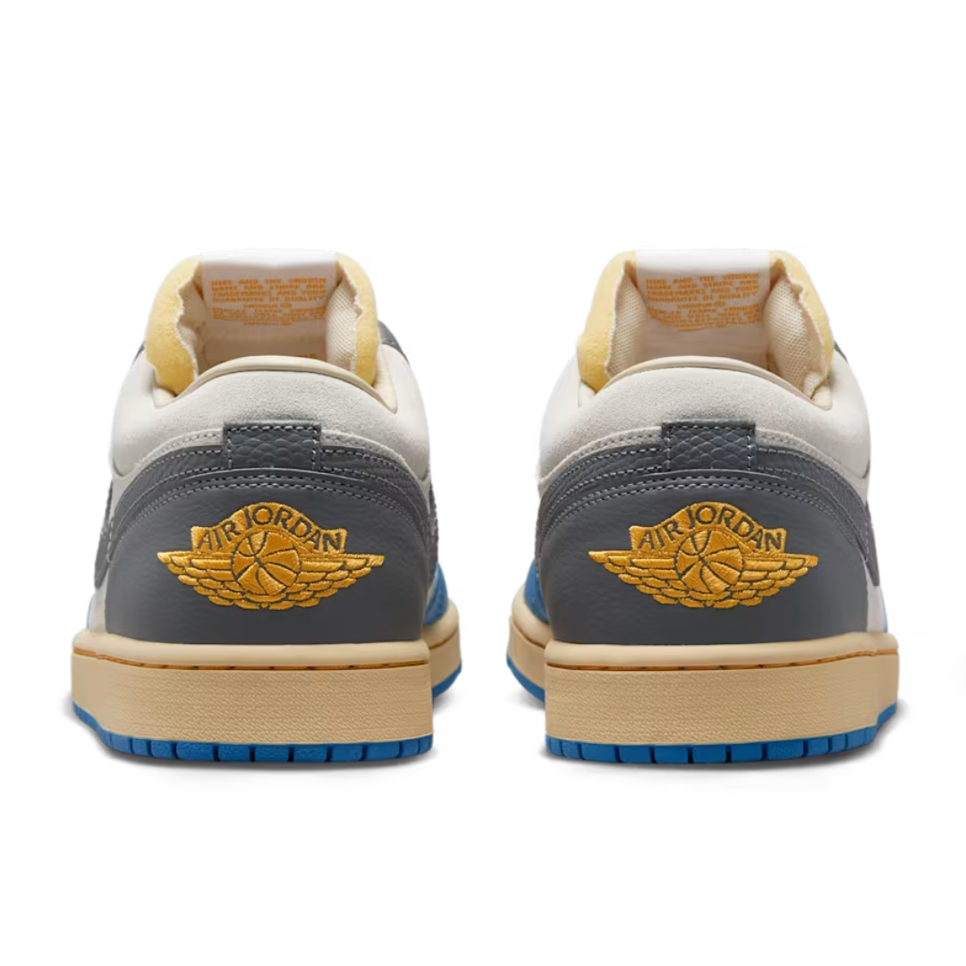 Jordan Air 1 Low Vintage UNC White/University blue-grey-sail
