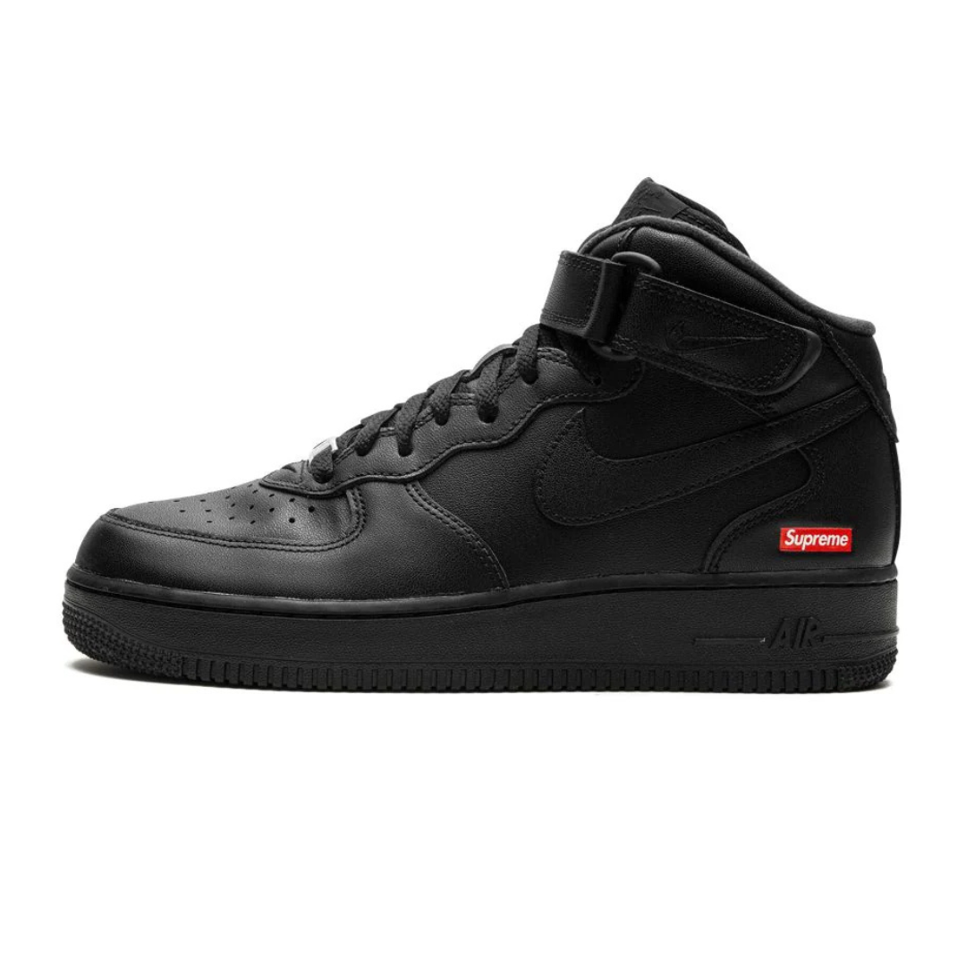 Nike Air Force 1 Mid Supreme Black