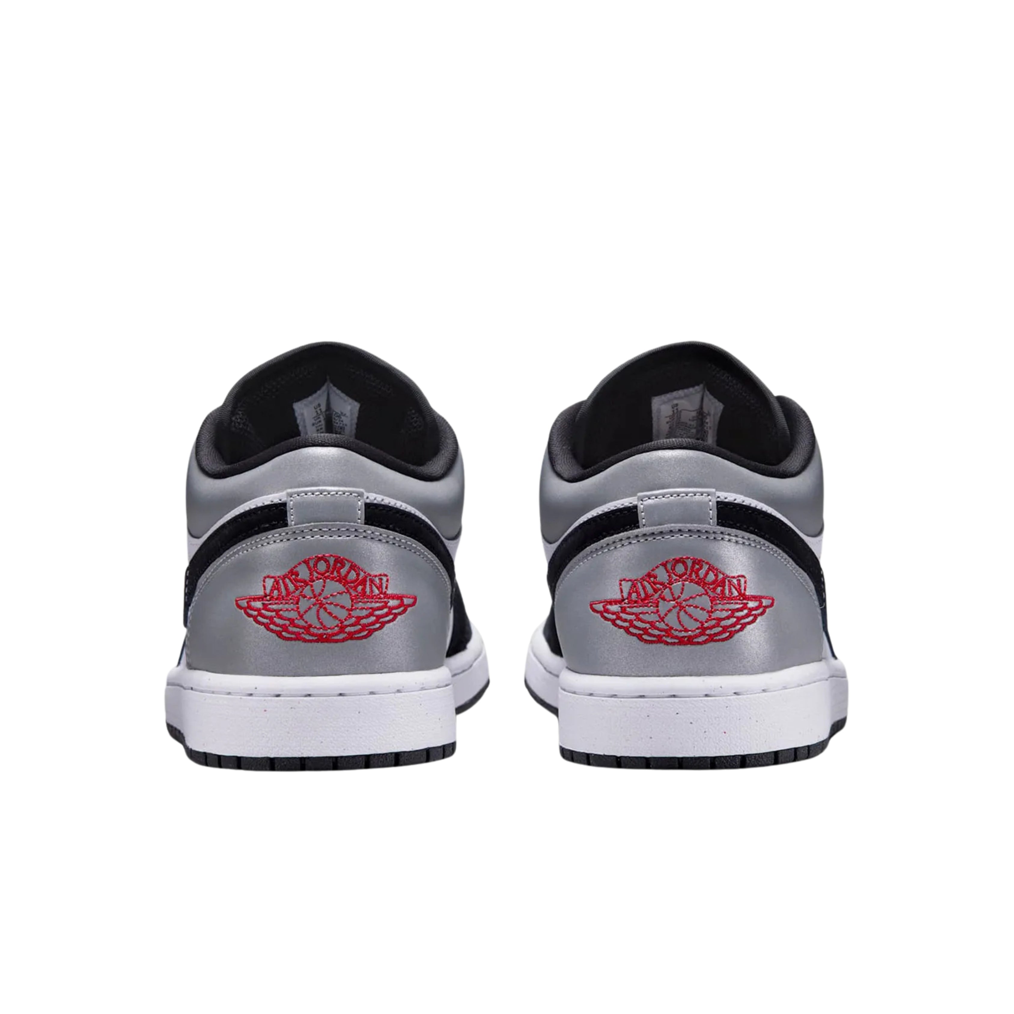 Jordan 1 Low SE White Fire Red Black Matte Silver