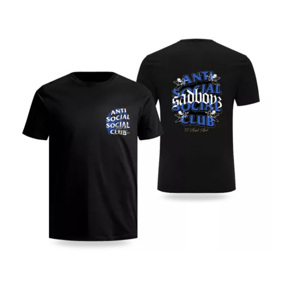 Anti Social Social Club Junior H x Sadboyz El Azul Black