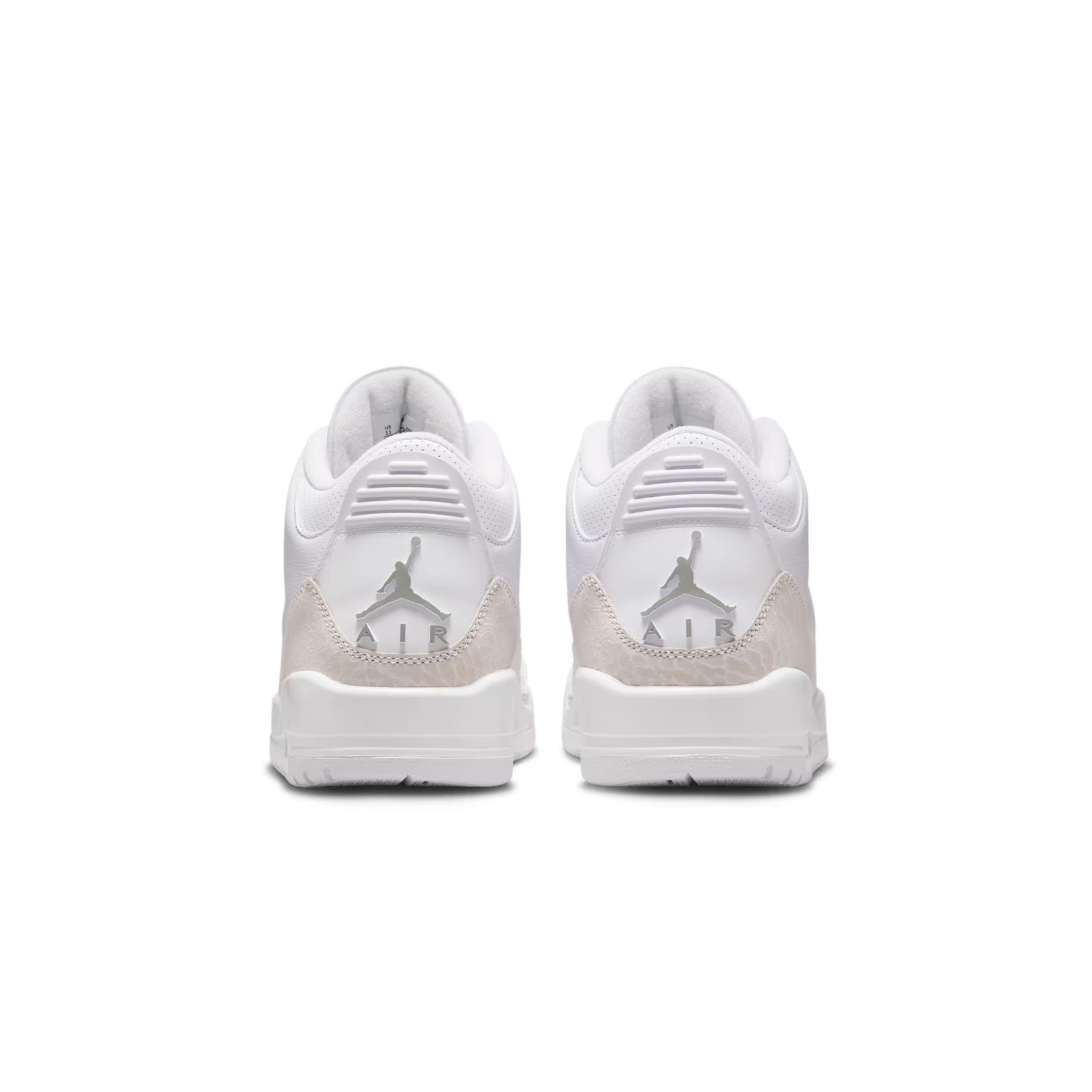 Jordan 3 White and Silver