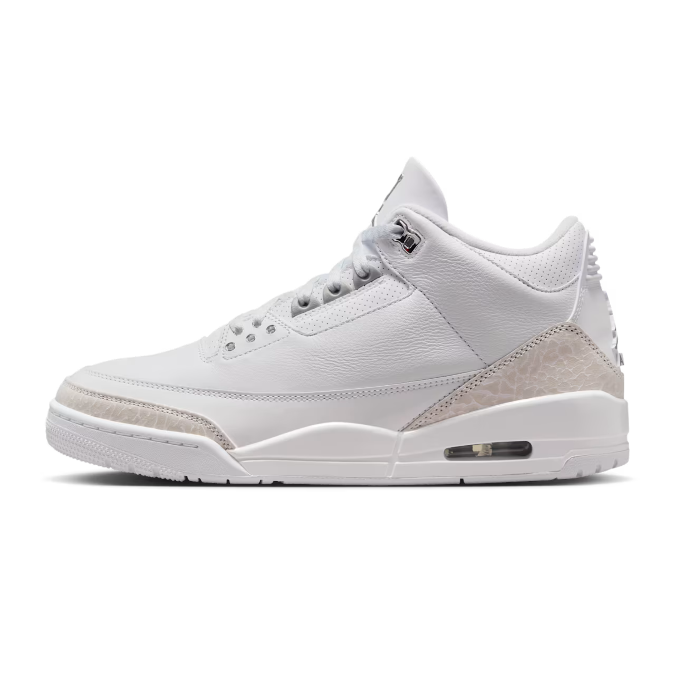 Jordan 3 White and Silver