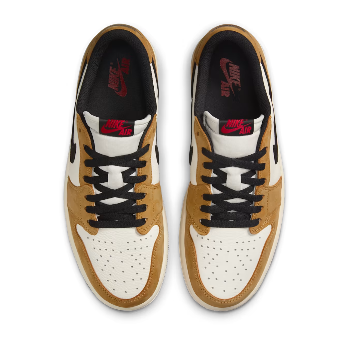 Nike Air Jordan 1 Low Sail and Golden Harvest