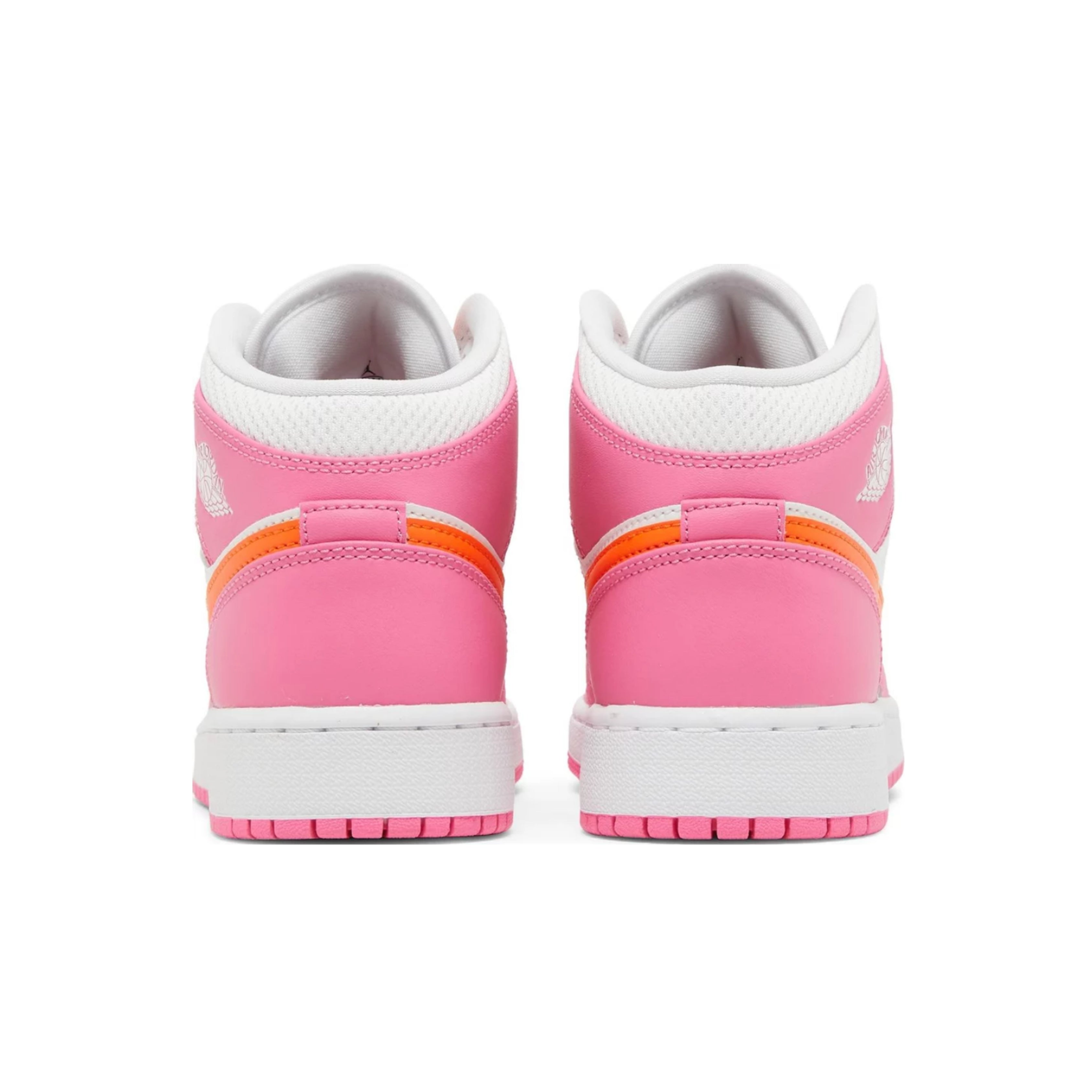 Jordan 1 Mid Pinksicle Safety Orange (GS)
