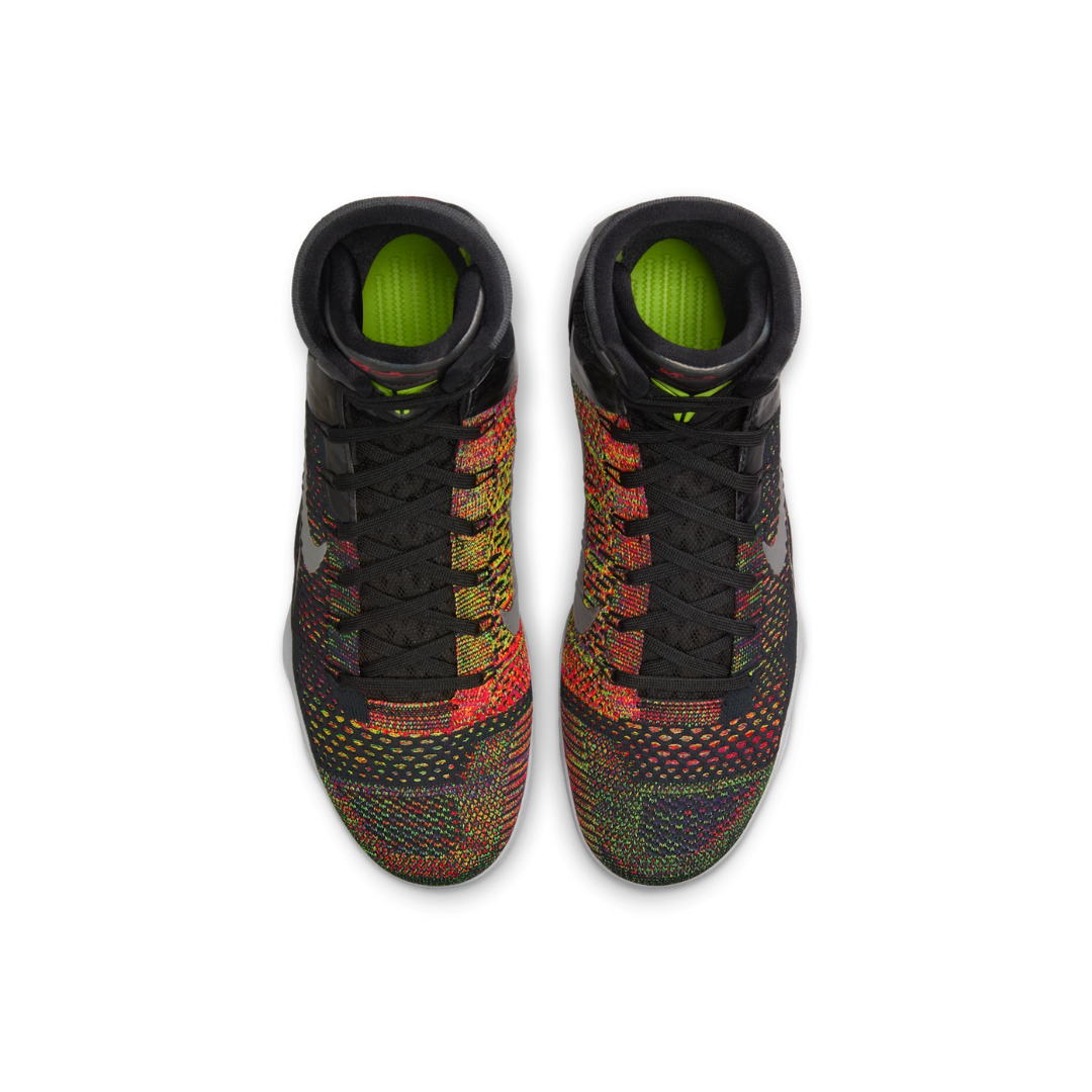 Nike Kobe 9 Protro Elite "Masterpiece" Black and Metallic Silver