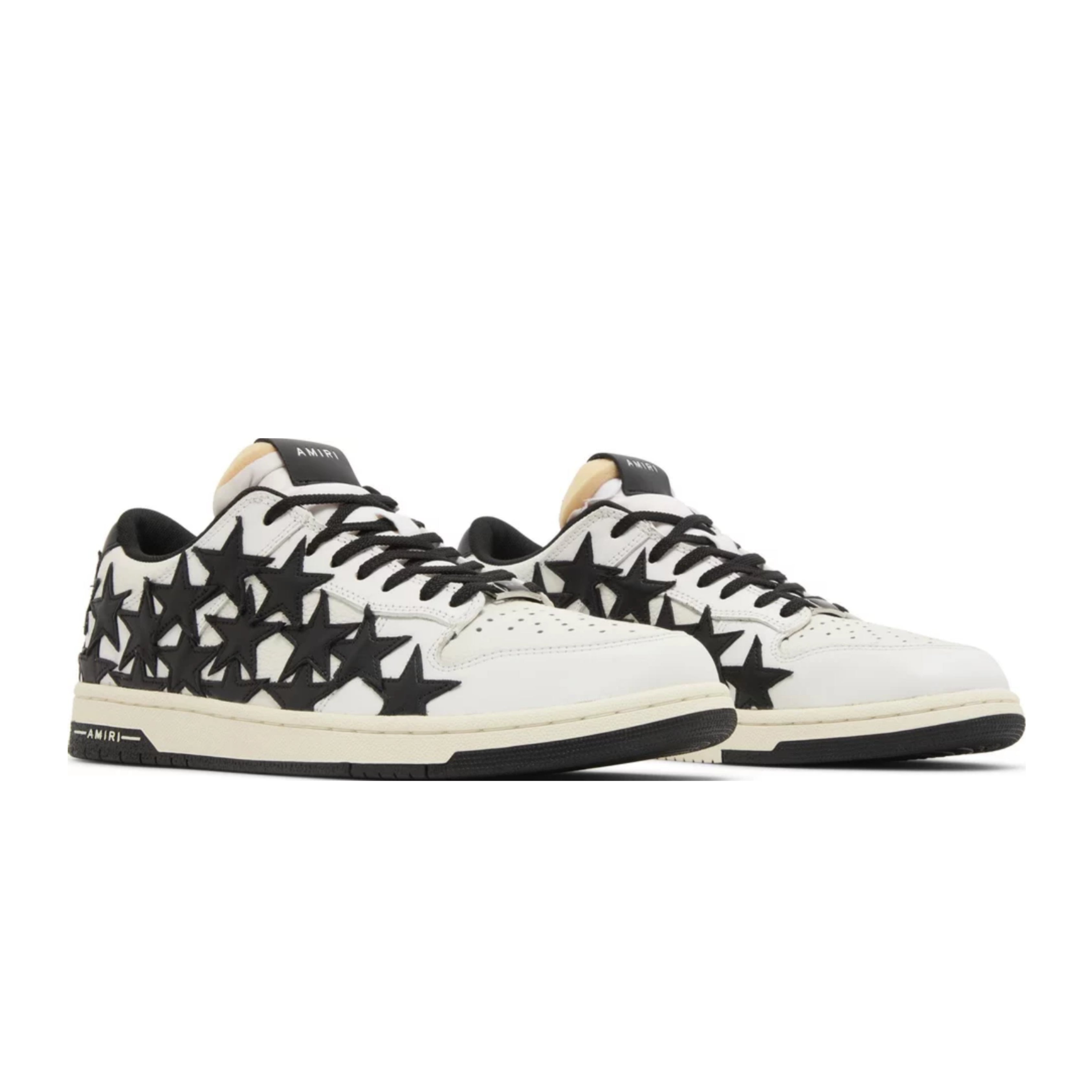 AMIRI Stars Court Low White/Black