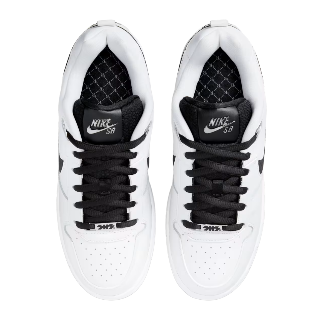 Nike SB Paul Rodriguez Zoom Air Low Blanco y negro
