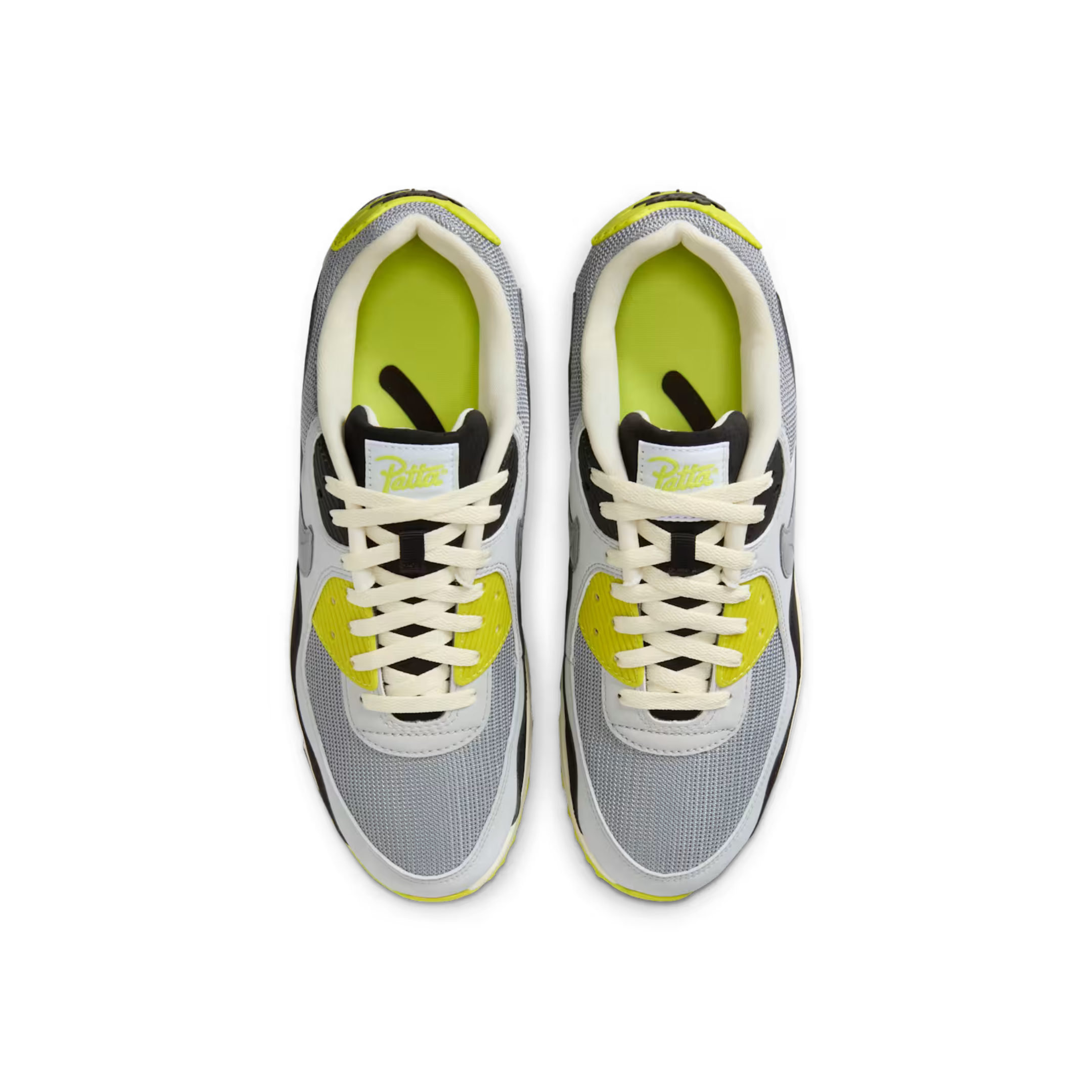 Nike Air Max 90 x Patta Cyber and Particle Grey