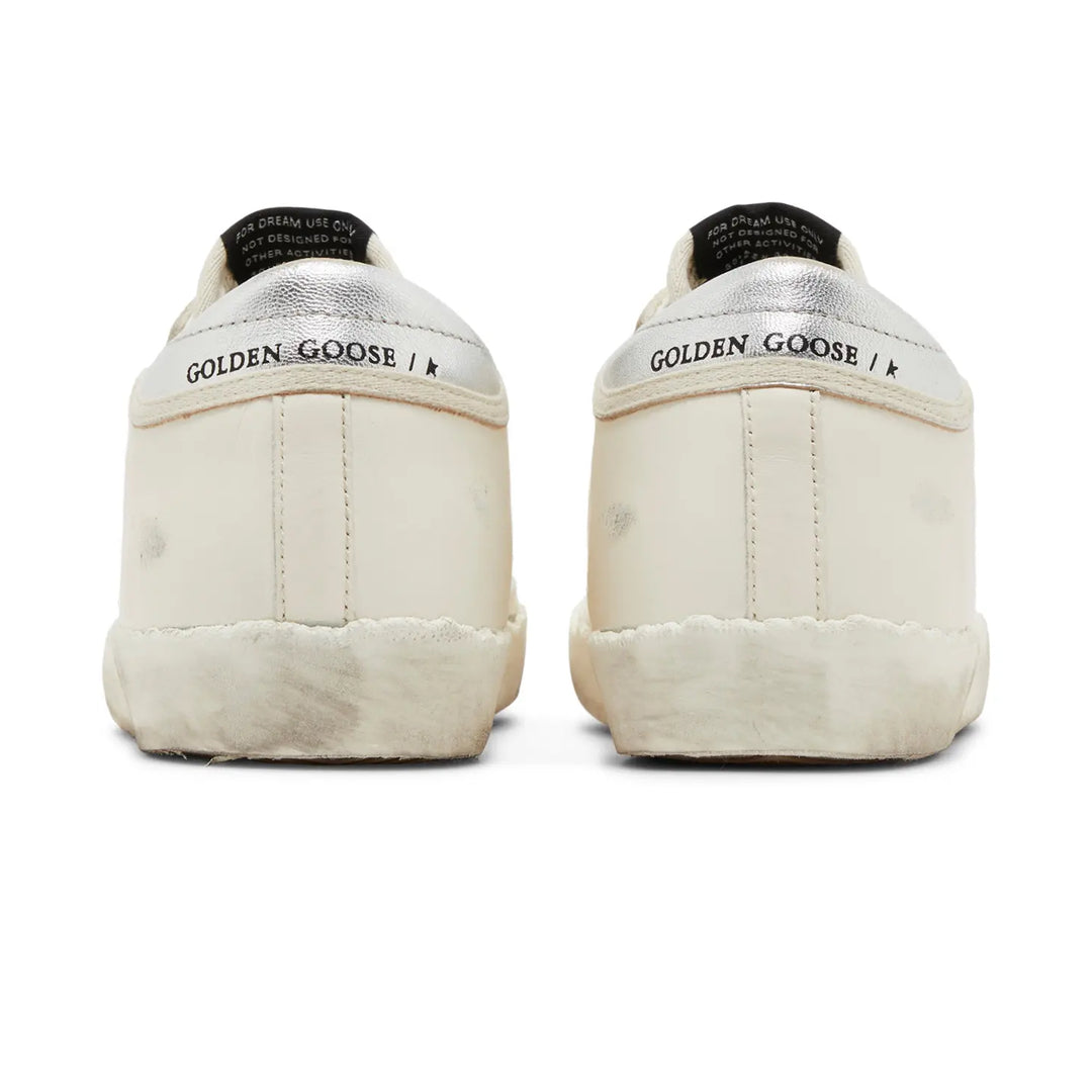 Golden Goose Golden Goose Wmns Superstar 'White Silver Glitter'