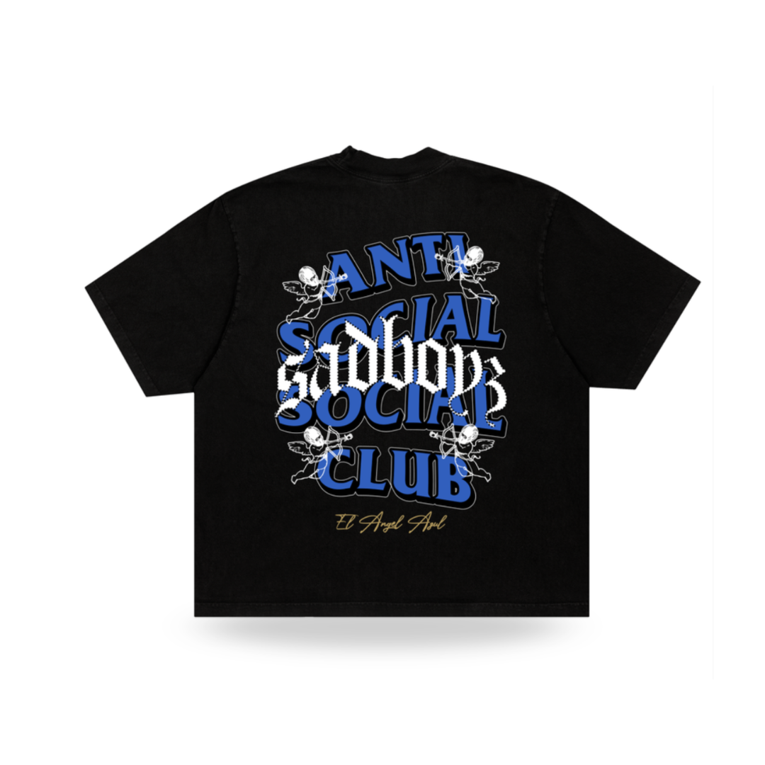Anti Social Social Club Junior H x Sadboyz El Azul Black
