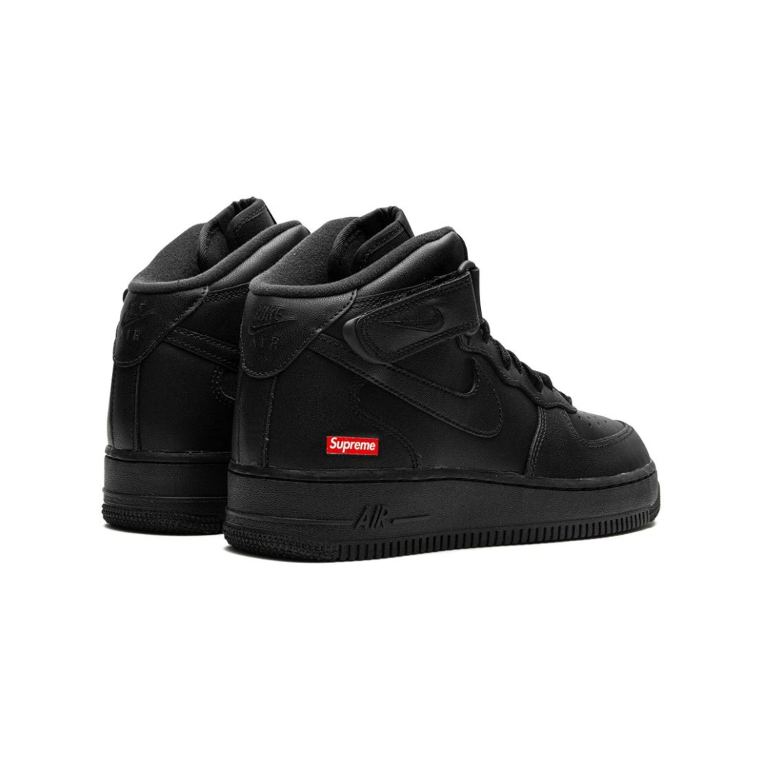 Nike Air Force 1 Mid Supreme Black