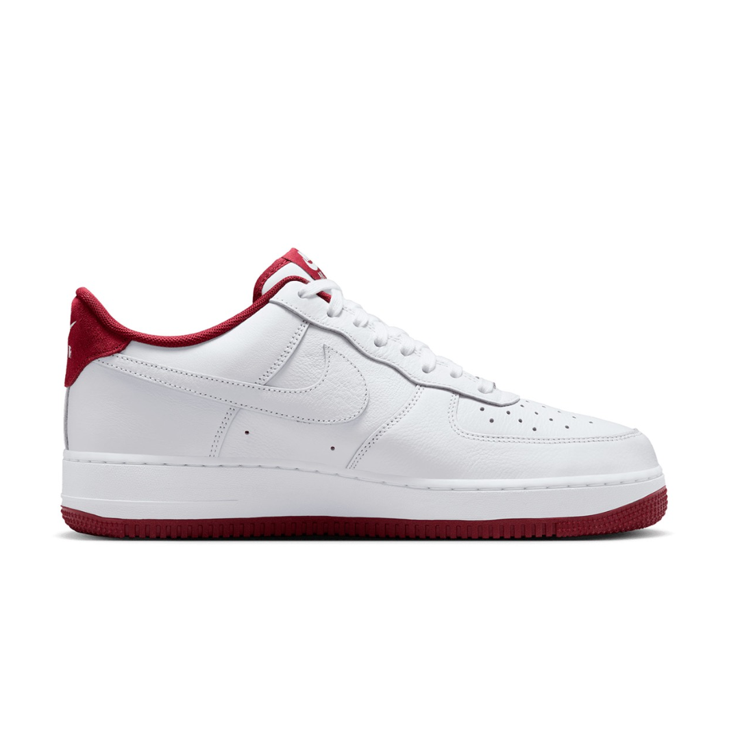 Nike Air Force 1 White Burgundy