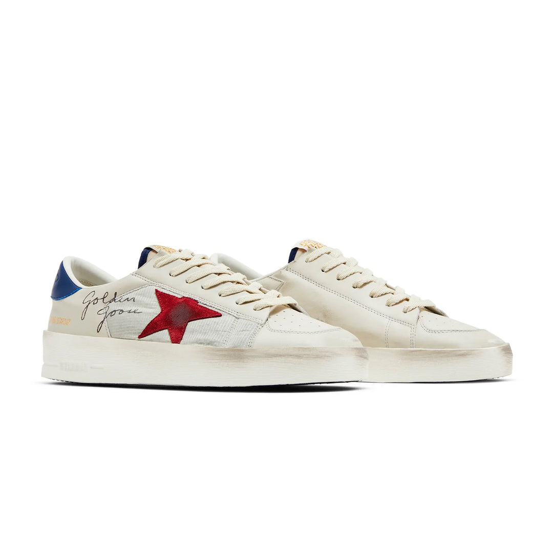 Golden Goose Golden Goose Stardan 'White Blue Red'