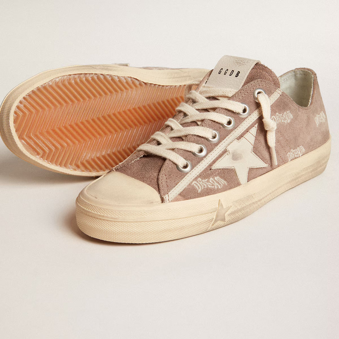 Golden Goose Golden Goose Wmns V-Star 'Embroidered Dream'