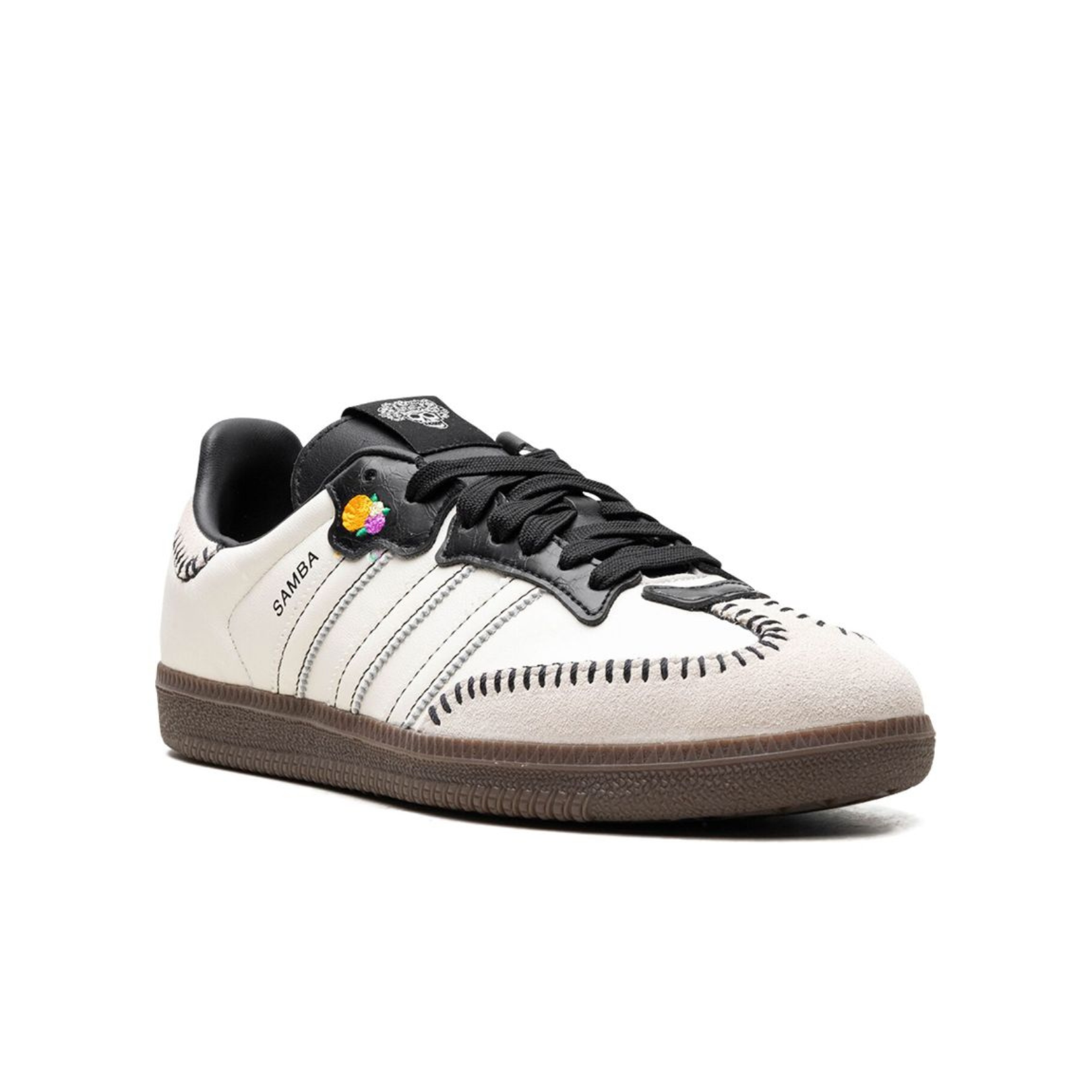 Adidas Samba OG Día de Muertos White