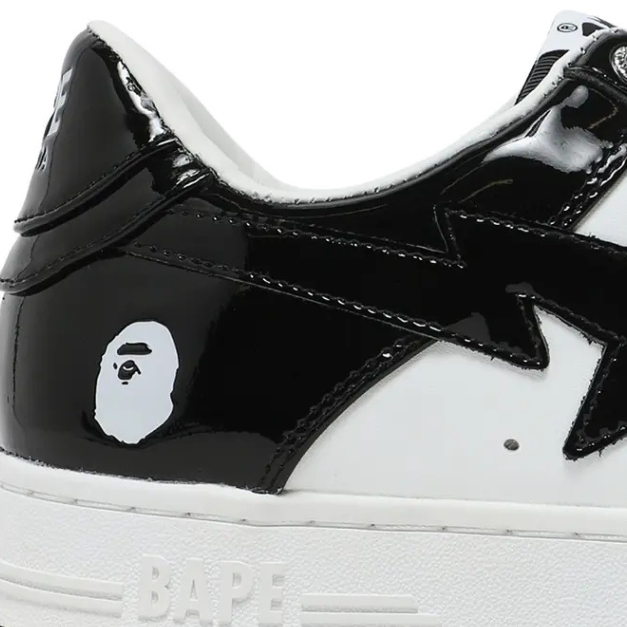 A Bathing Ape Bape Sta Low Black