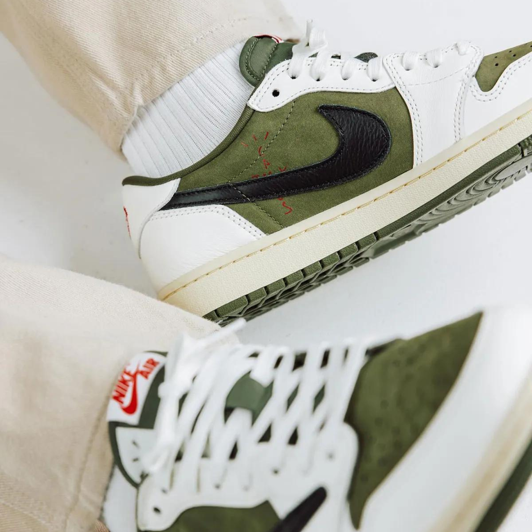 Jordan 1 Retro Low OG SP Travis Scott Medium Olive