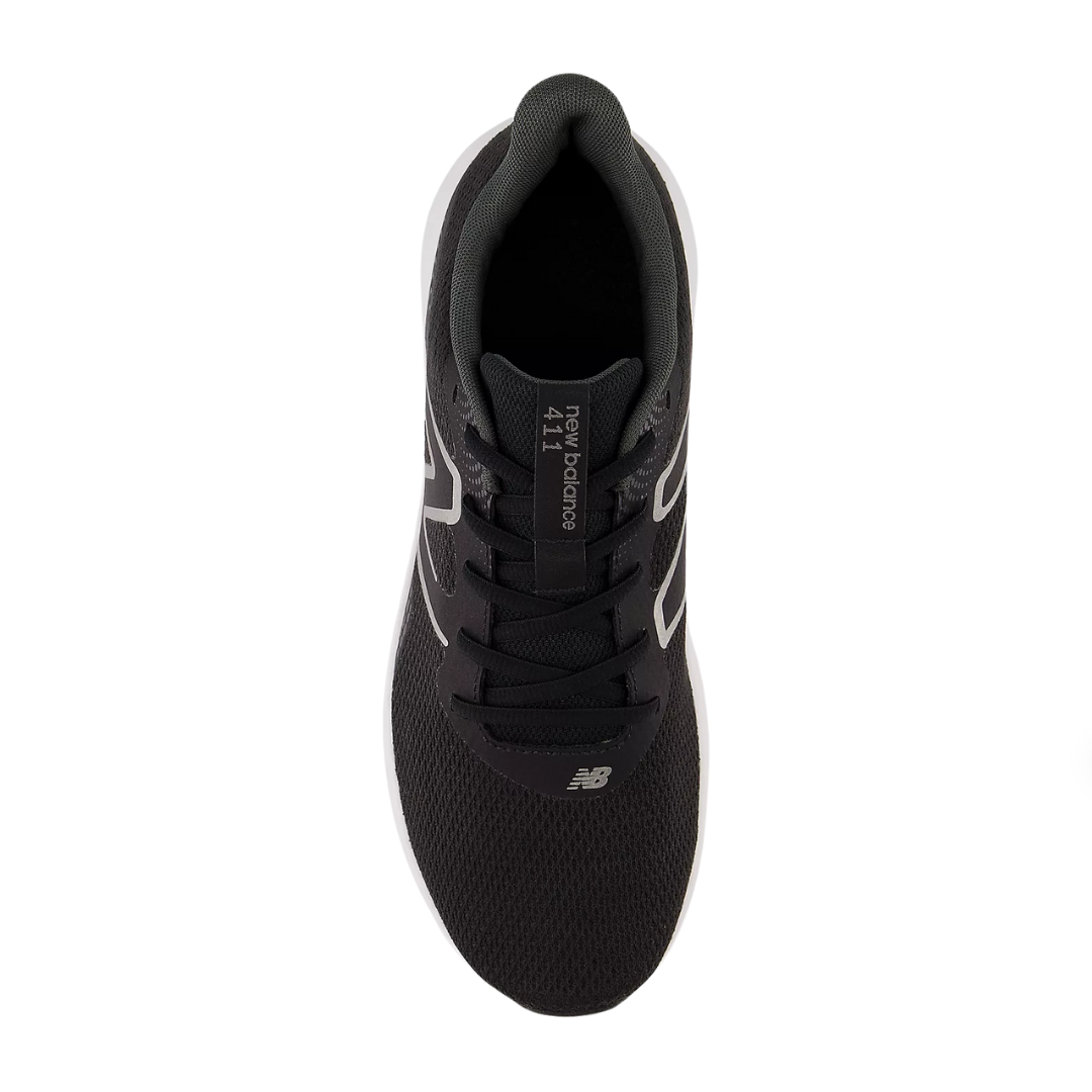 New Balance 411 v3 Running Course Black/White
