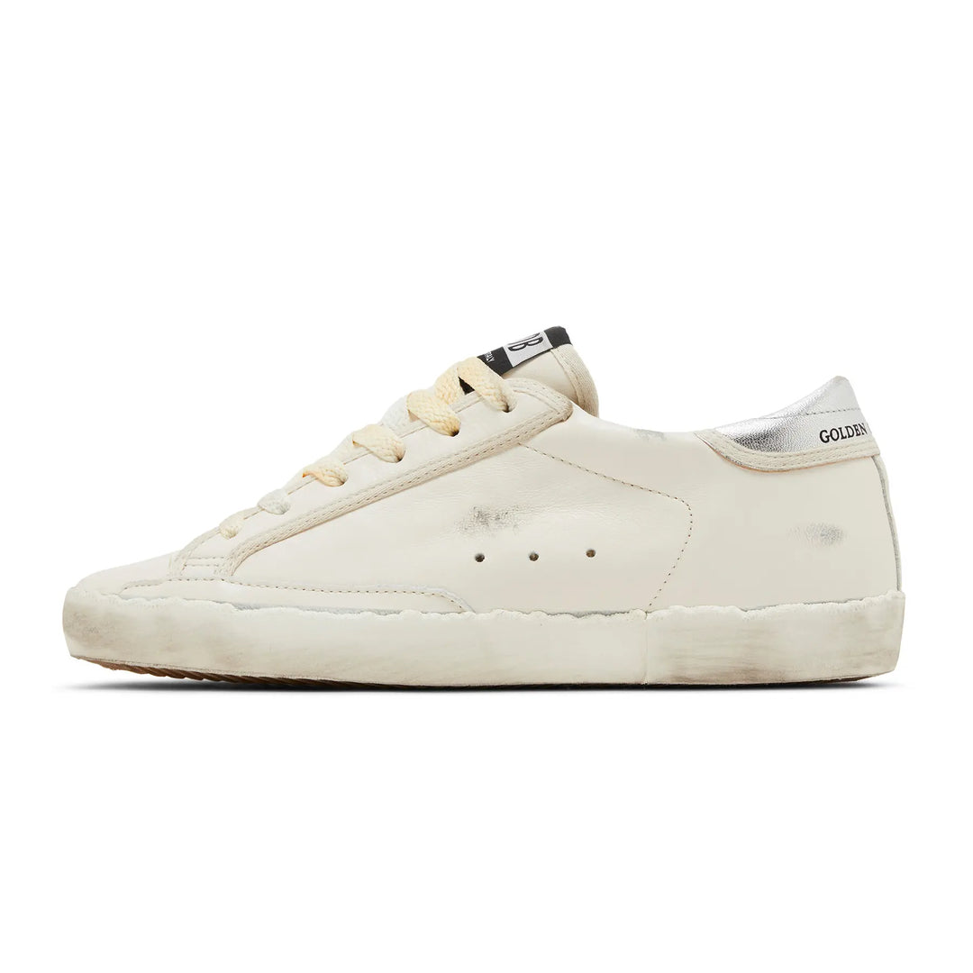 Golden Goose Golden Goose Wmns Superstar 'White Silver Glitter'