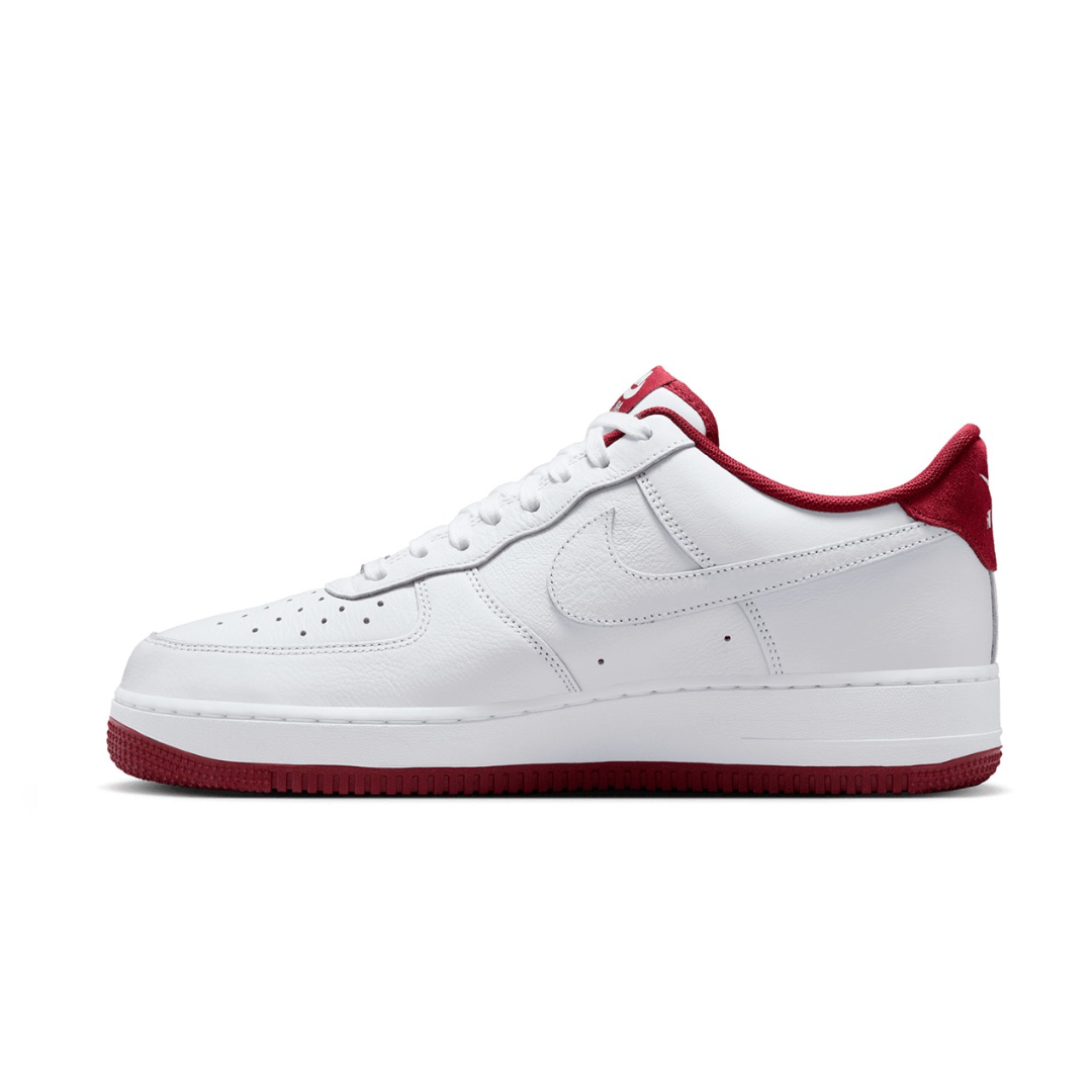 Nike Air Force 1 White Burgundy