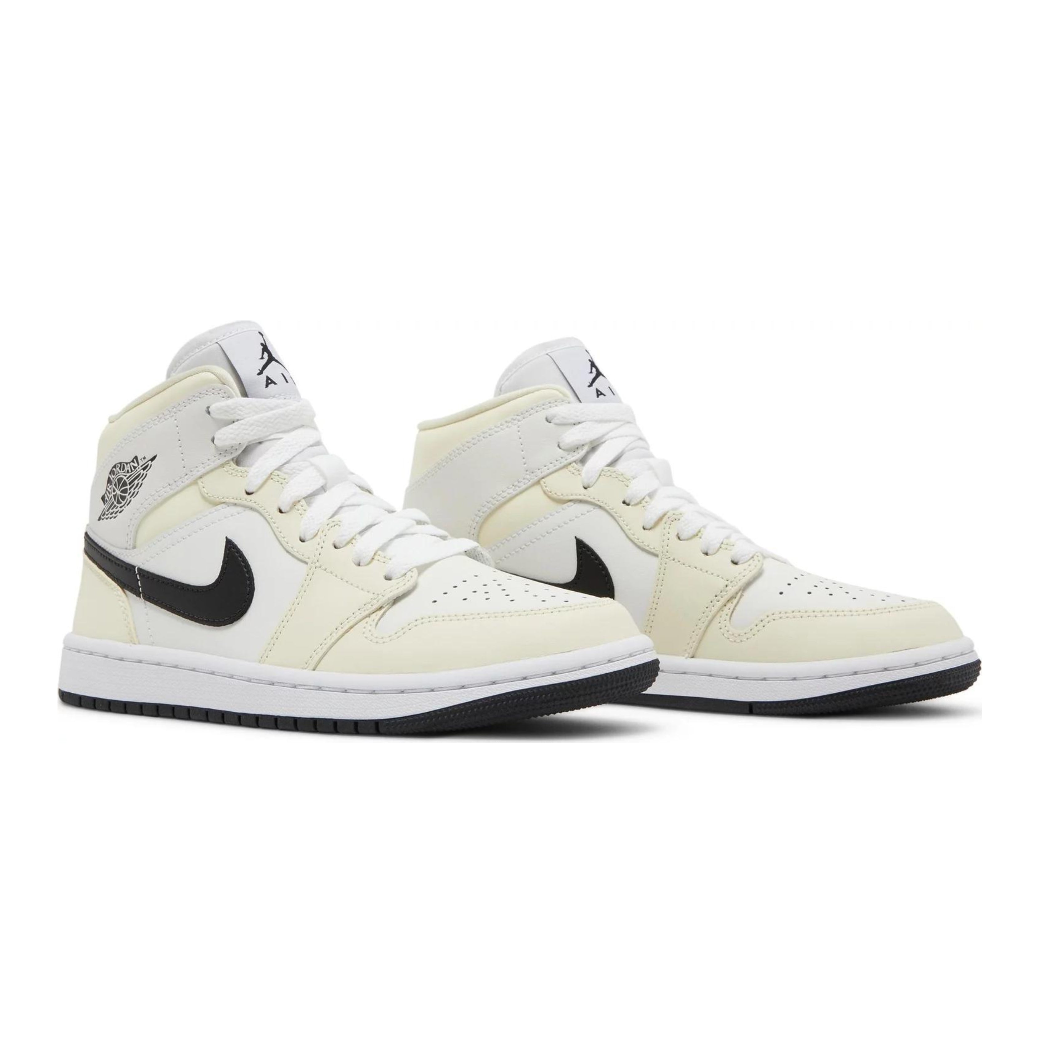 Jordan 1 Mid Coconut Milk (Women's)