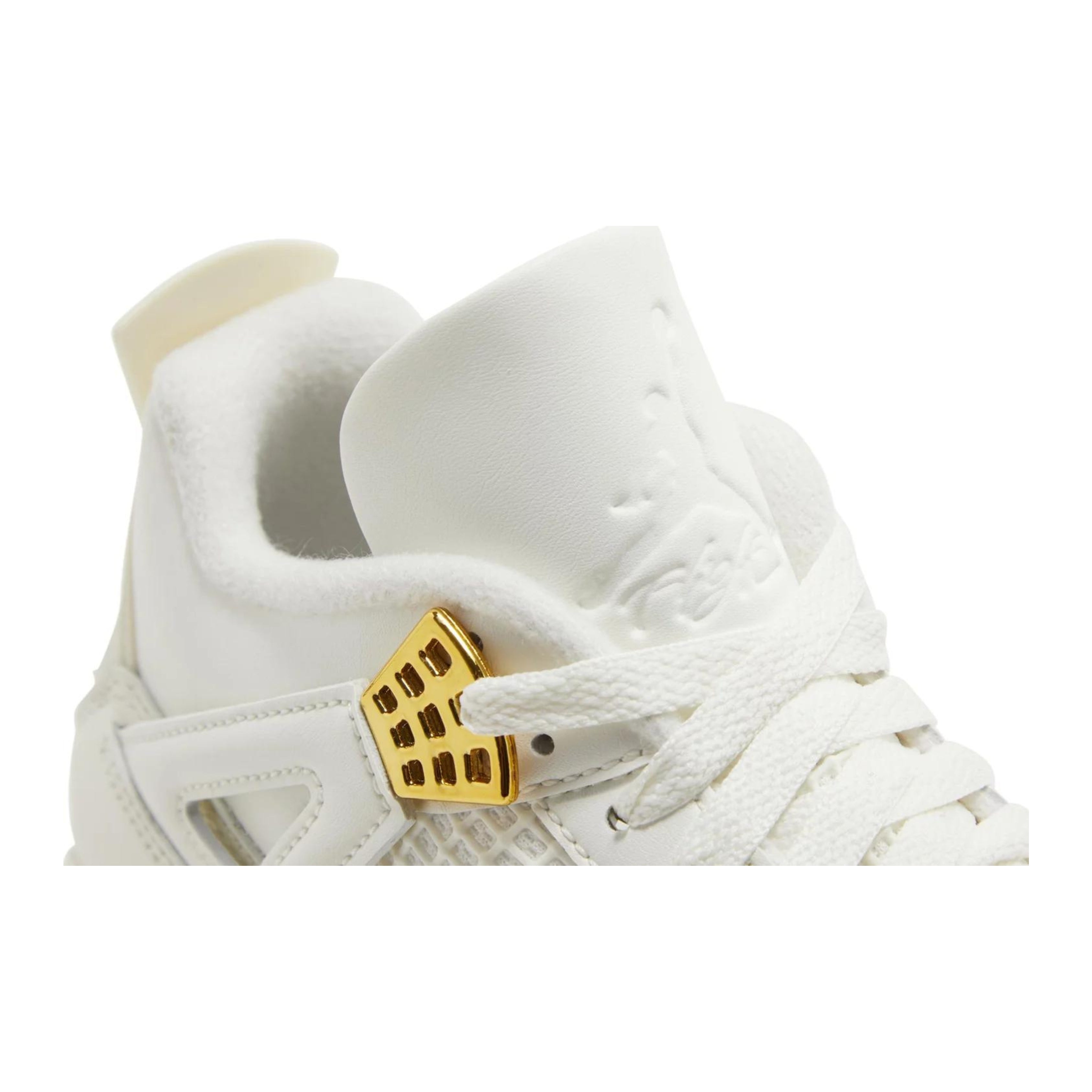 Jordan 4 Retro Metallic Gold (Women's)
