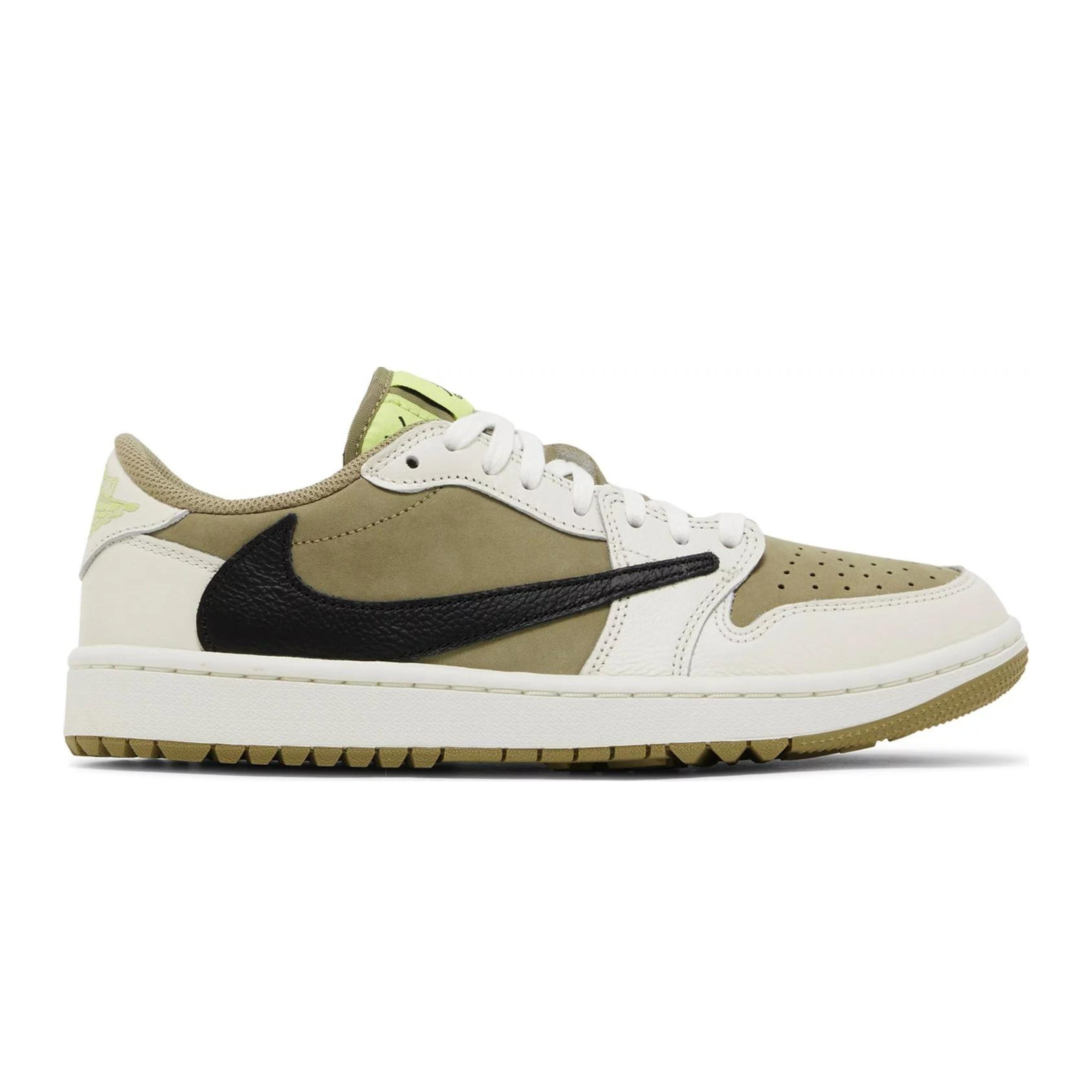 Jordan 1 Retro Low Golf Travis Scott Neutral Olive