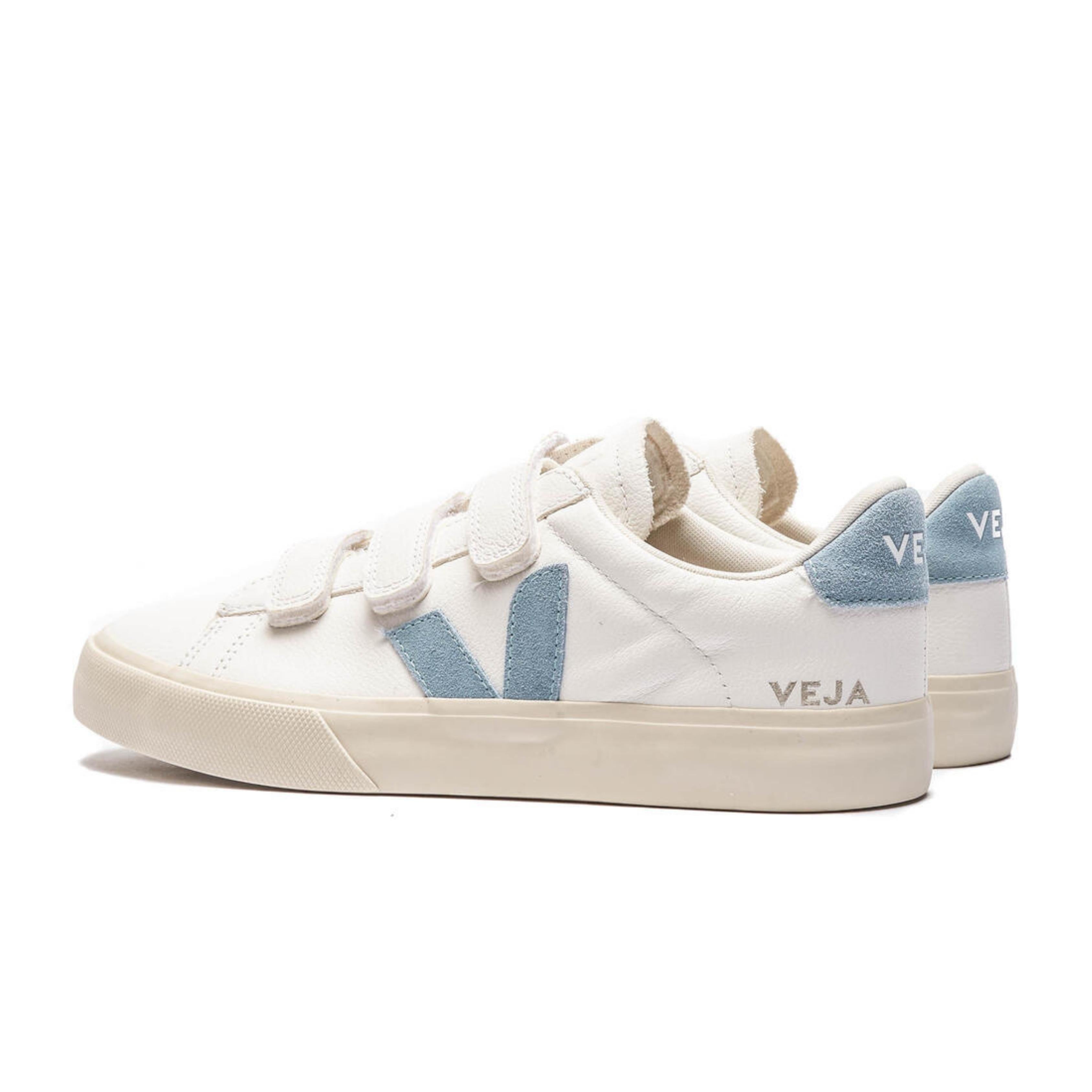 Veja Recife Chromefree Leather White Steel