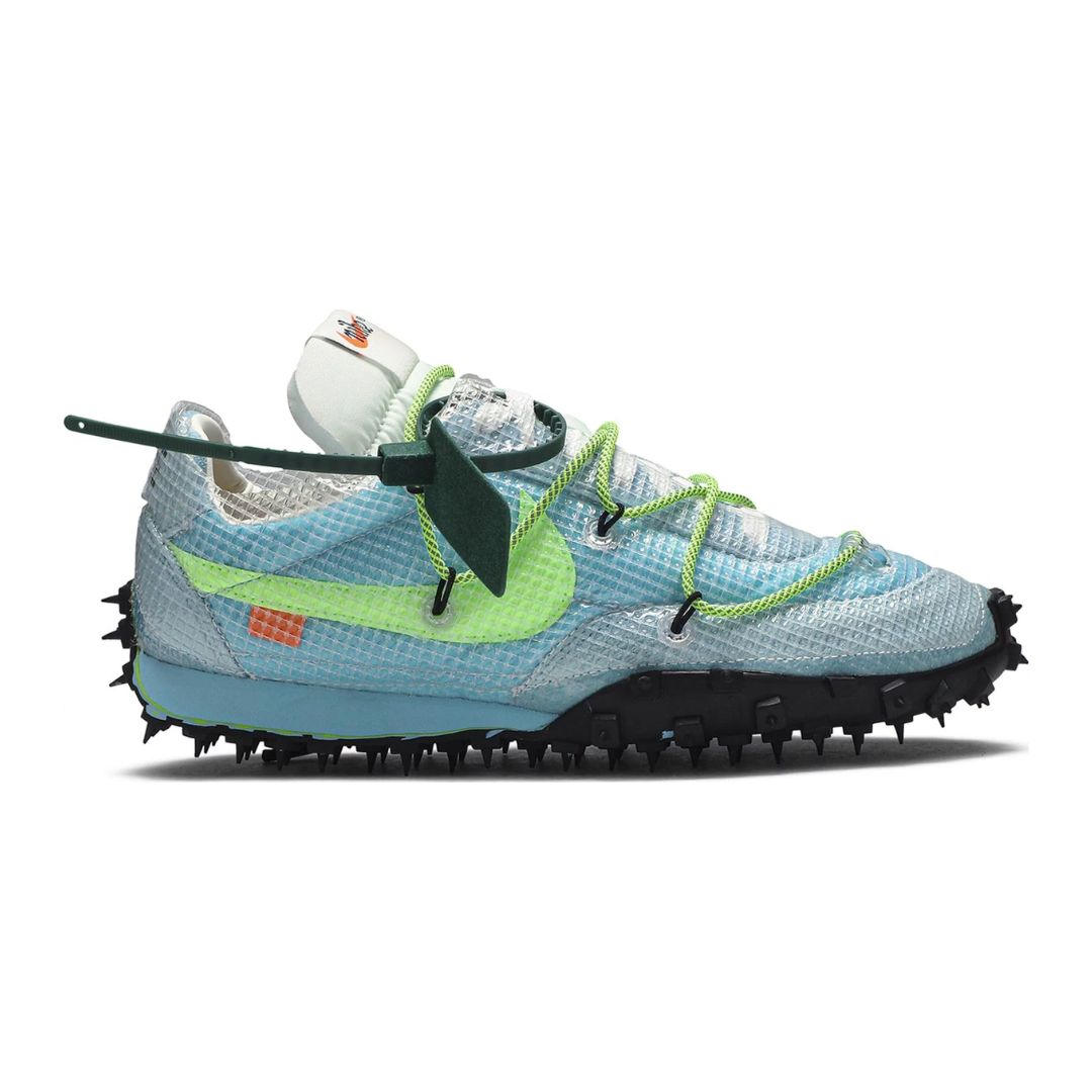 Nike Waffle Racer Off-White Vivid Sky (Women's)