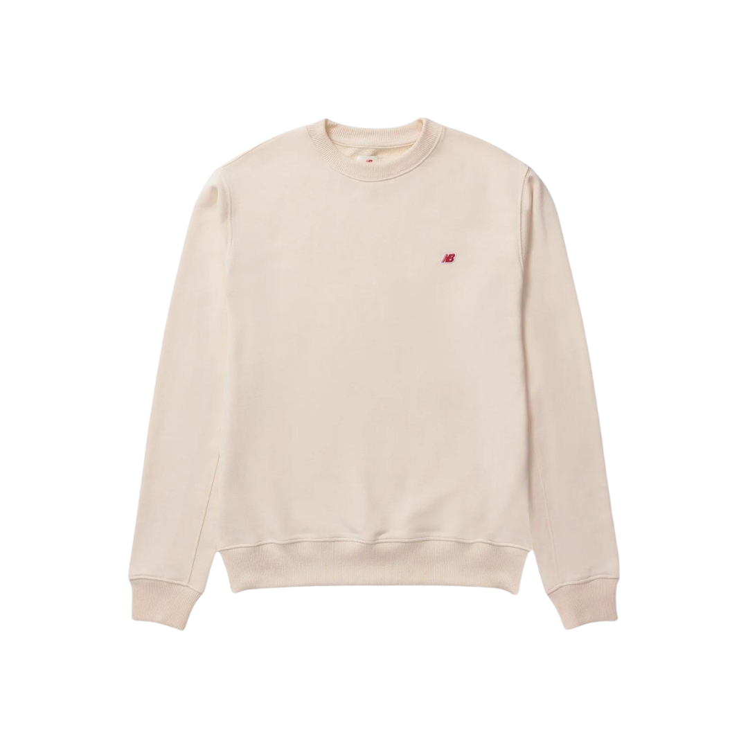 New Balance Made in USA Core Crewneck Sweatshirt Macadamia