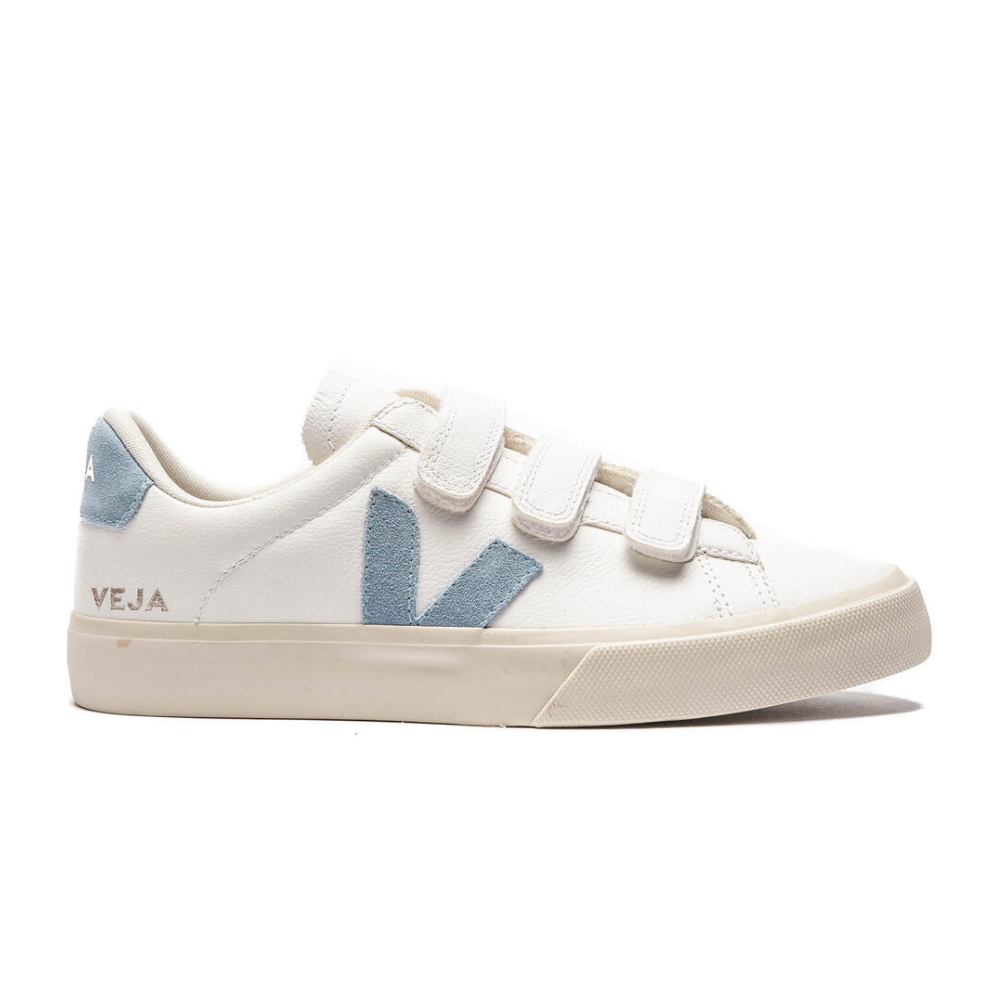Veja Recife Chromefree Leather White Steel