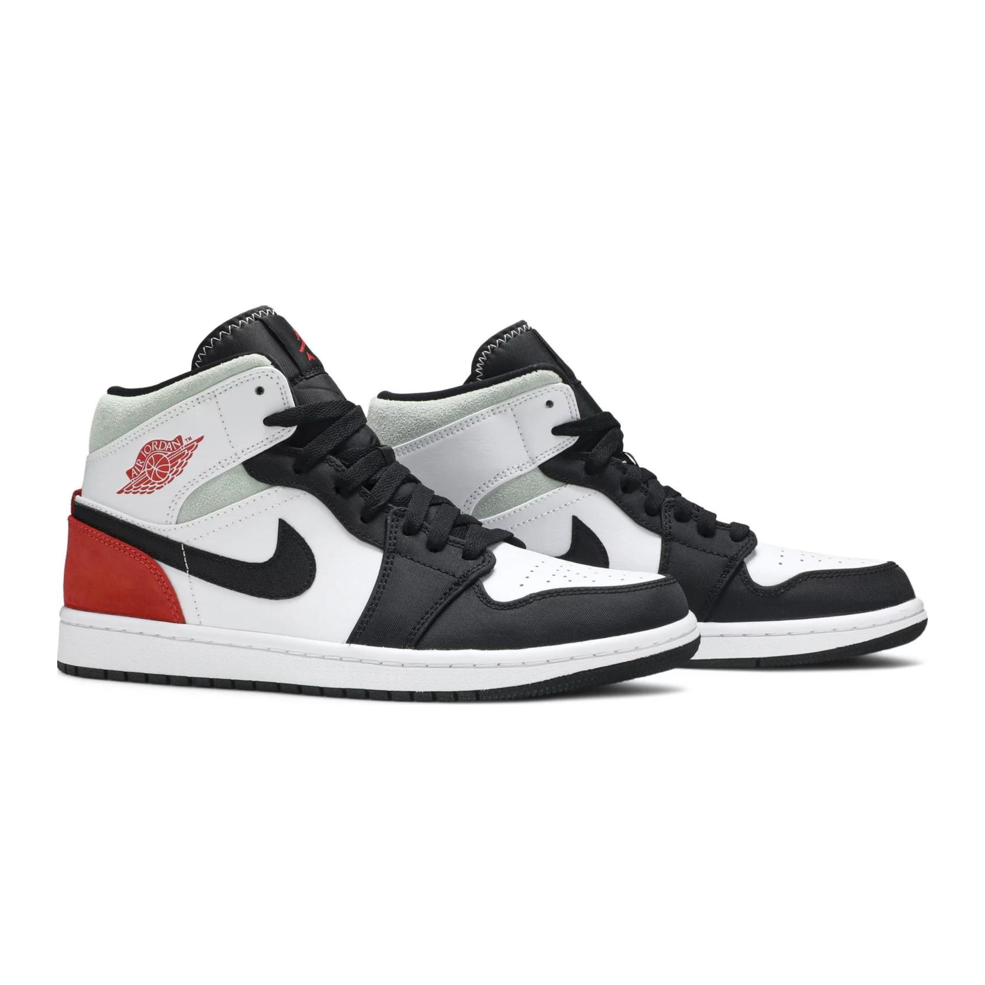Jordan 1 Mid SE Red Black Toe