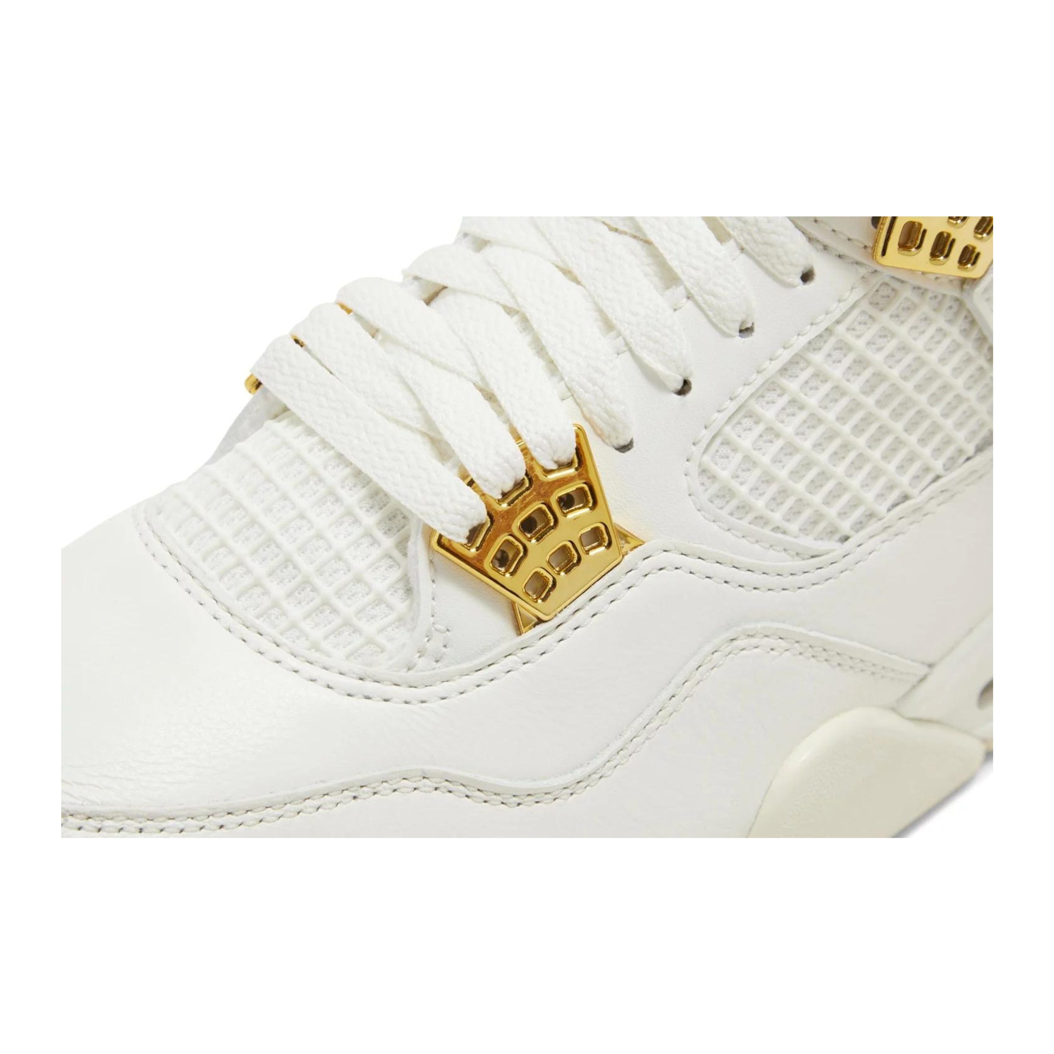 Jordan 4 Retro Metallic Gold (Women's)