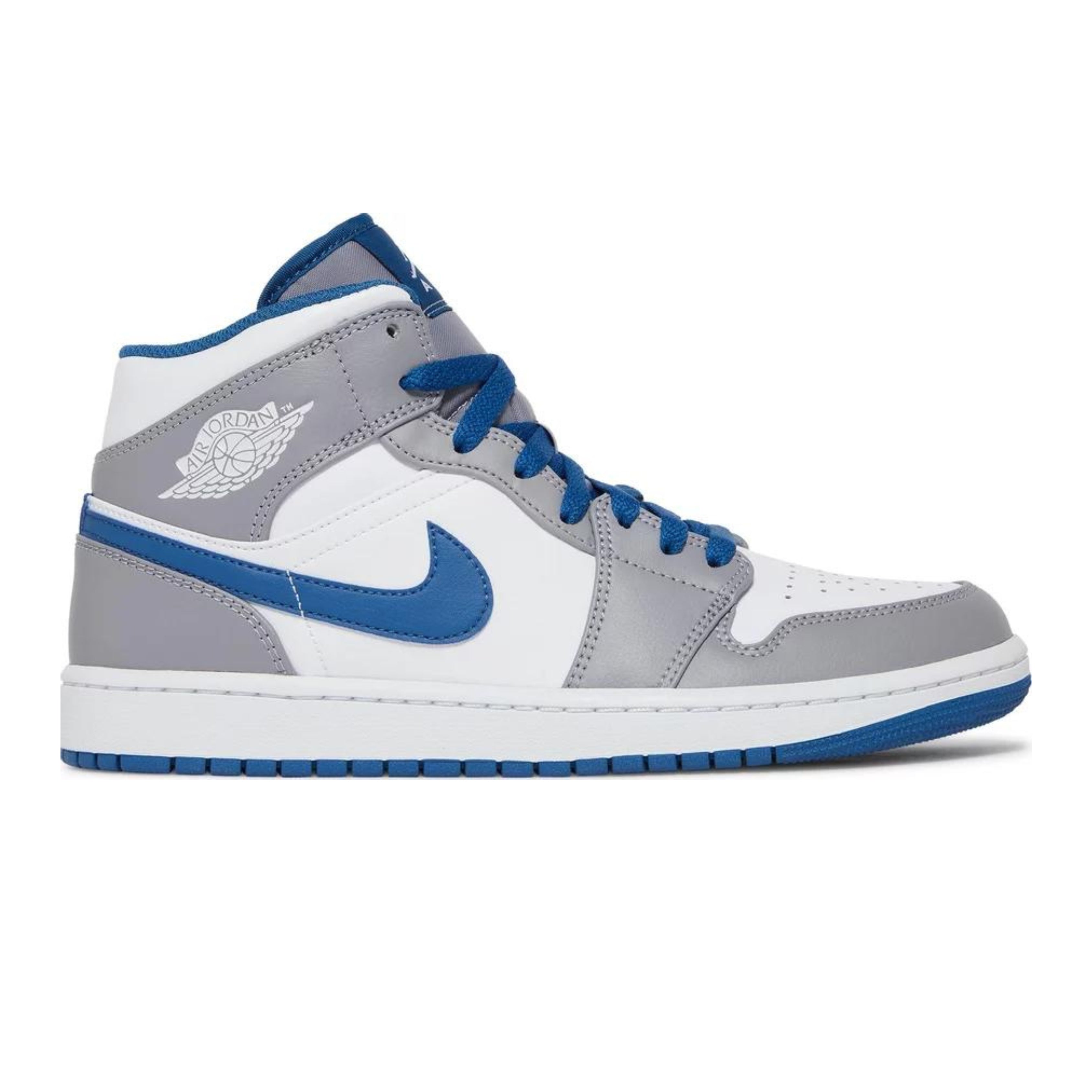 Nike Jordan 1 Mid Cement True Blue